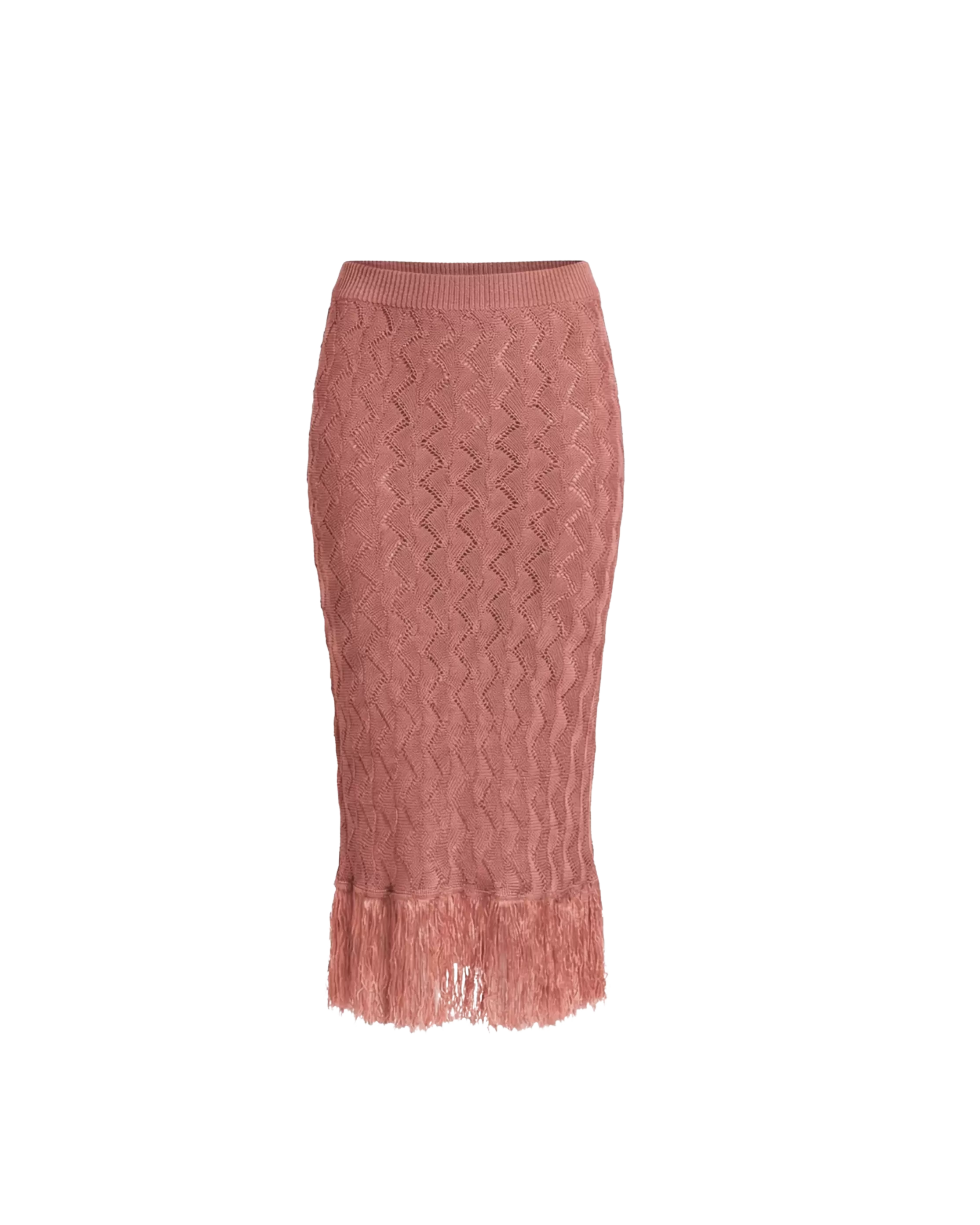 LORENZO SKIRT ROSEWOOD PINK TEXTURE