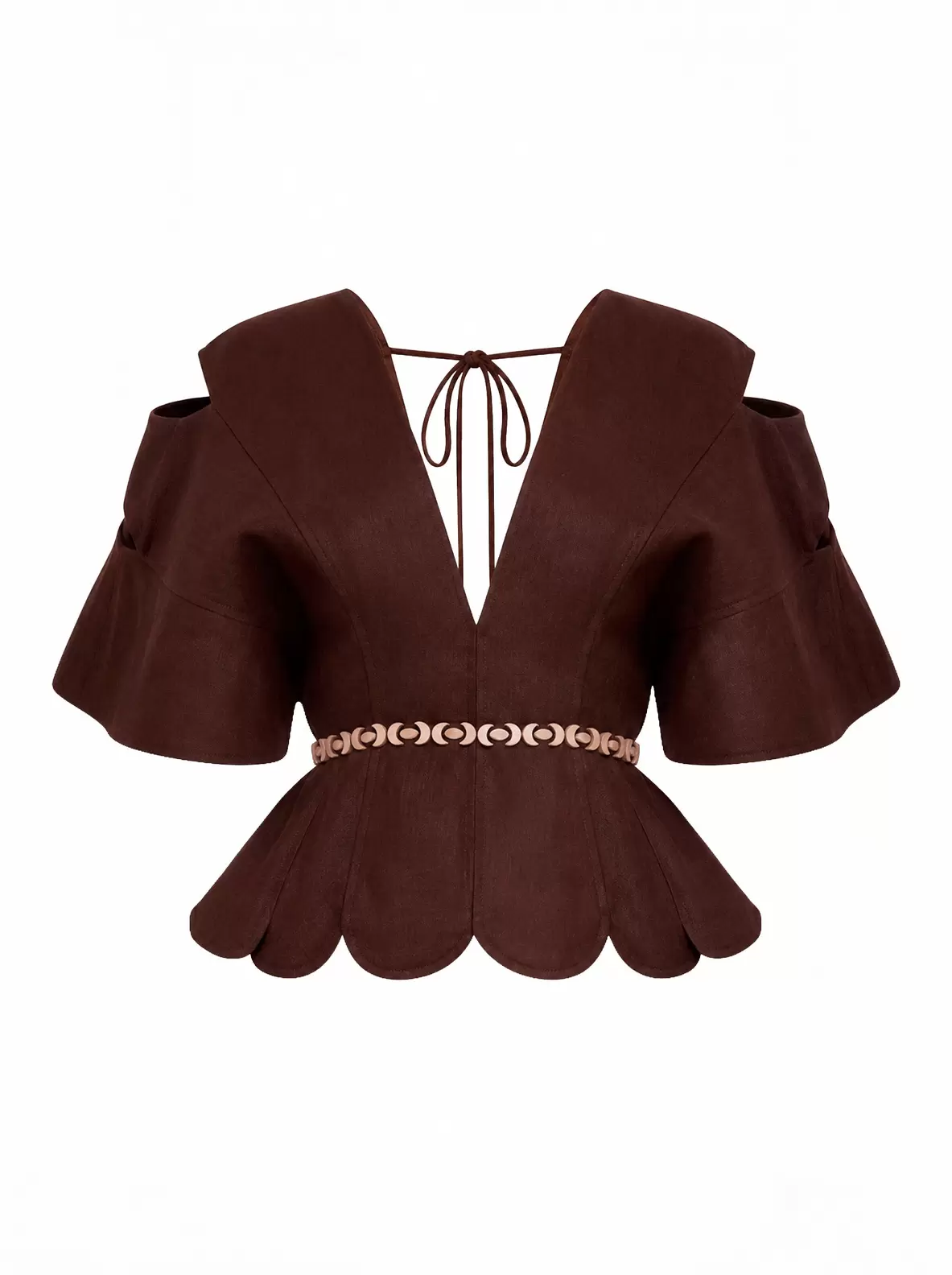 NAMIKA TOP UMBER BROWN
