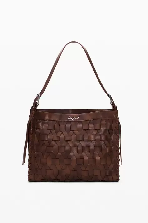Bolso mediano trenzado