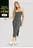Vestido Largo Mujer Negro Cross Mp 104445