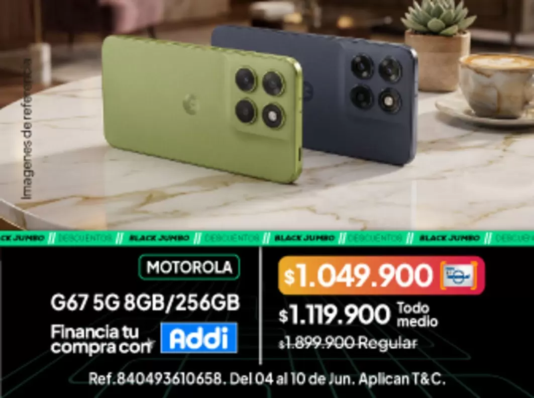 Motorola - G67 5G 8GB/256GB