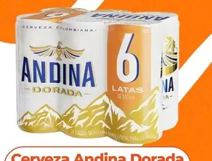 Cerveza Andina Dorada - X 6 Und X310 Ml