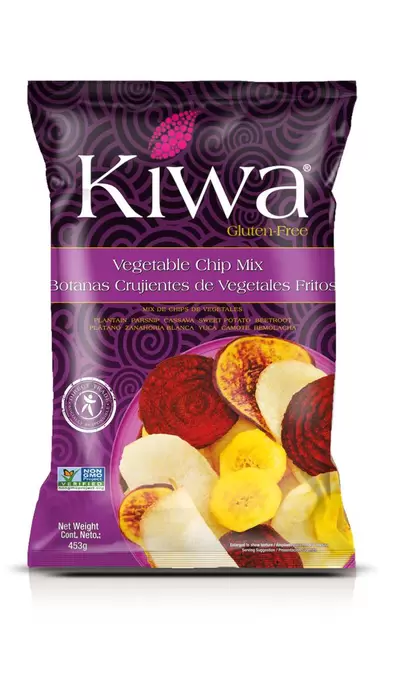 KIWA Botanas Orgánicas Crujientes de Vegetales 453 g / 16 oz