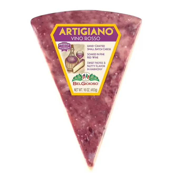 Belgioioso Queso Artigiano Vino Rosso 453 g / 16 oz