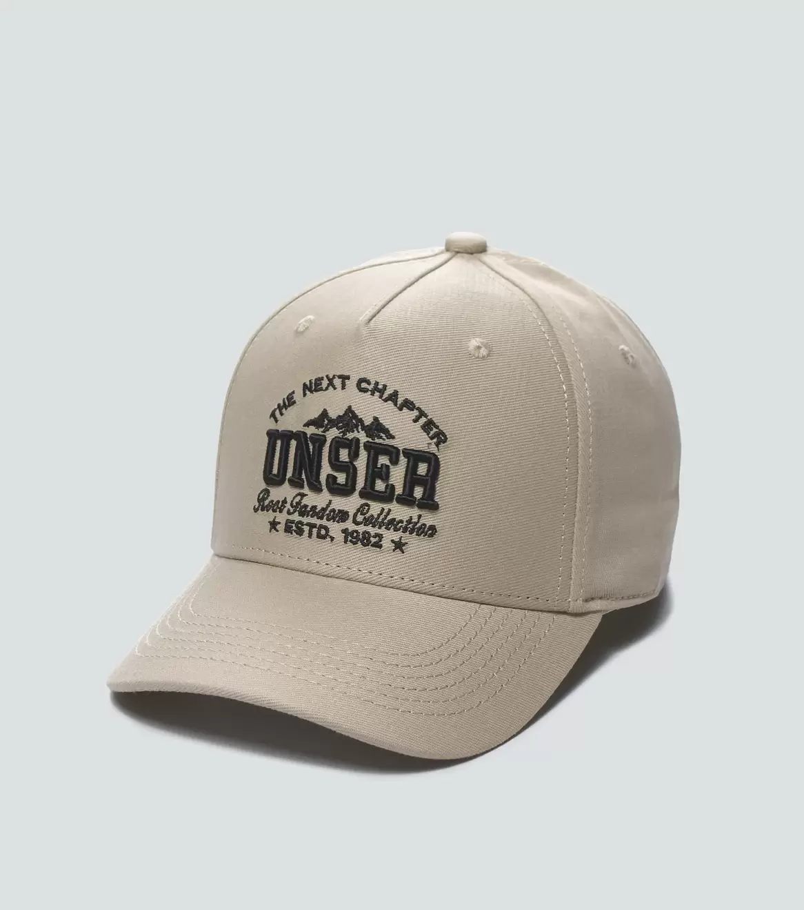 Cris Gorra Unicolor Con Grafico En Delantero Unser