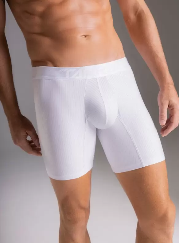 BOXER LARGO MICROFIBRA MALLA