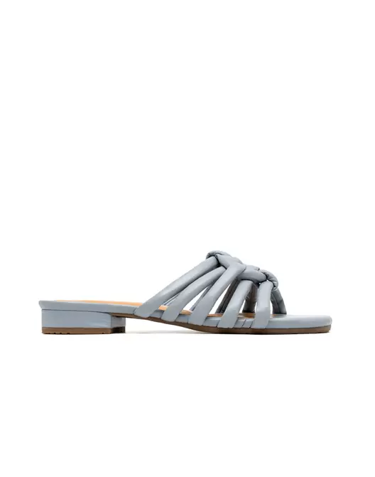Sandalia plana de cuero REF CIN1788CUE