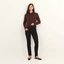 Jean Muse Tiro Medio Bota Skinny