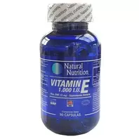 Vitamina E 1000 I.U + Zinc Natural Nutrition X 90 Capsulas
