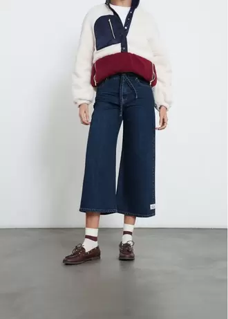Jean Culotte con cinturón