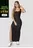 Vestido Largo Mujer Negro Mp 114381