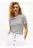 Camiseta Multicolor Slim De Cuello Redondo