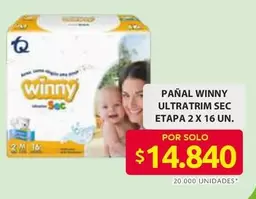 Winny - PAÑAL ULTRATRIM SEC ETAPA 2
