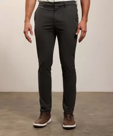 Pantalon Tipo Chino Unicolor
