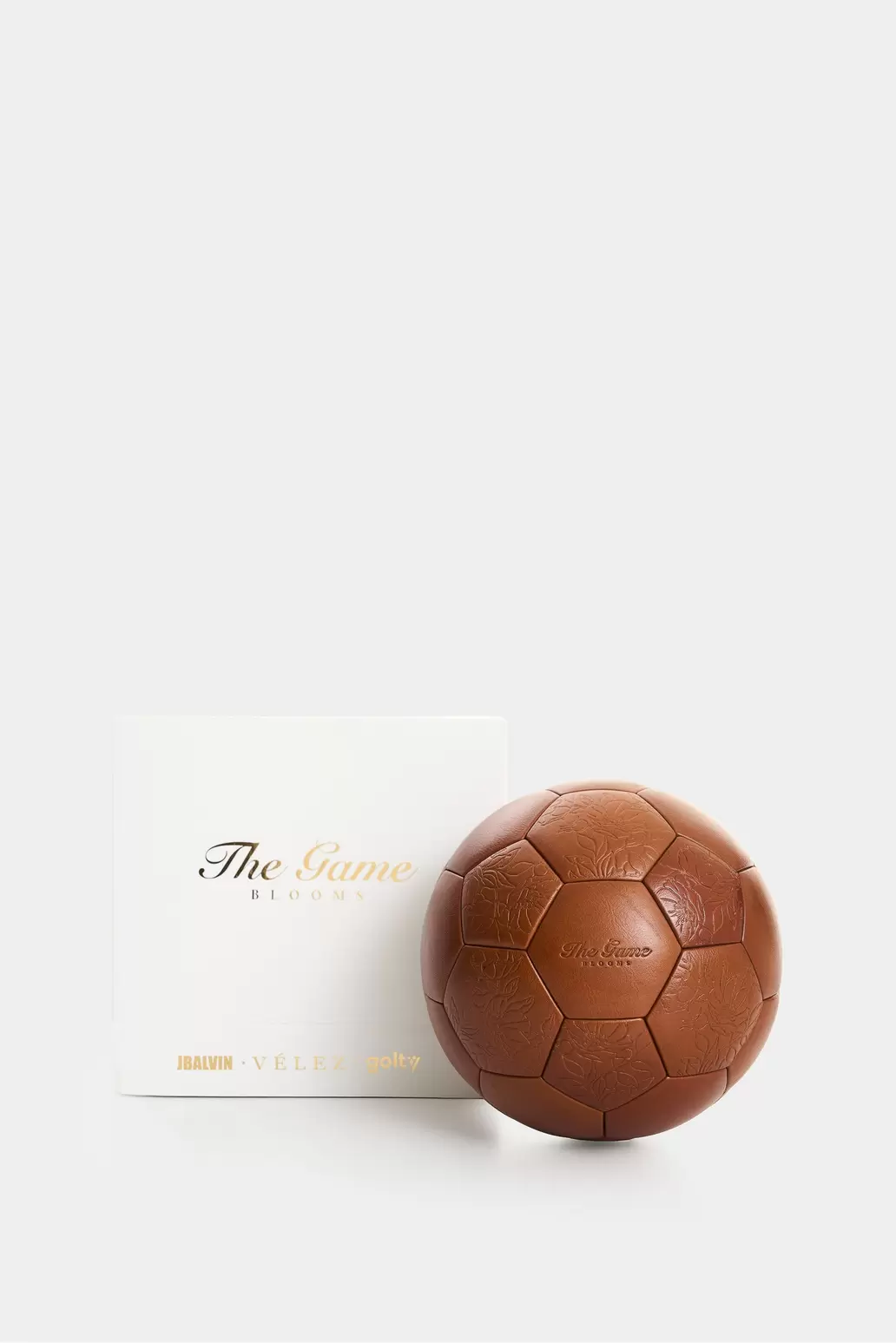 Balón N5 en cuero Golty Miel