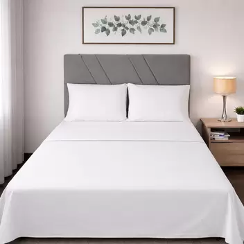 Sábana 200 Hilos Clásica Pluss 35 cm - Color Blanco
