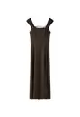 Vestido midi lazada espalda