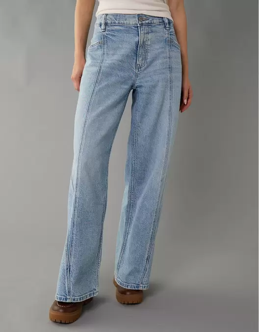 Jean Wide Leg Tiro Bajo Ae