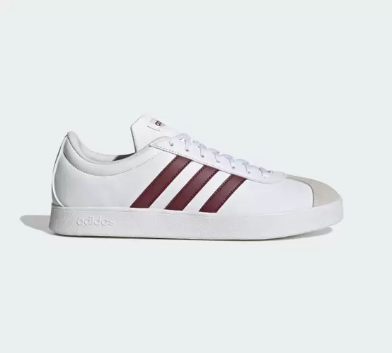 TENIS ADIDAS VL COURT BASE NEG/ROJ