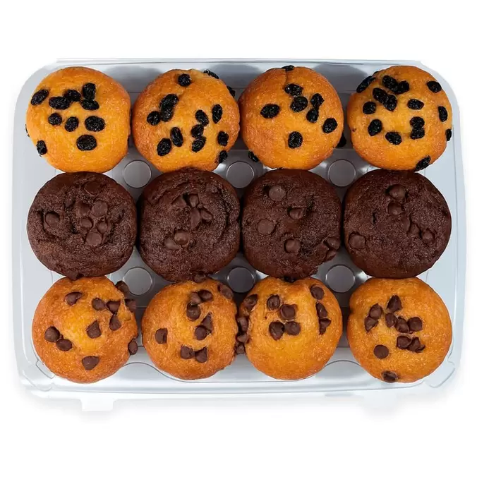 Member's Selection Muffins de Sabores Variados Recién Horneados 12 Unidades