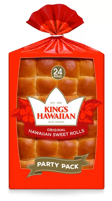 King's Hawaiian Panecillos Dulces Hawaianos 24 Unidades