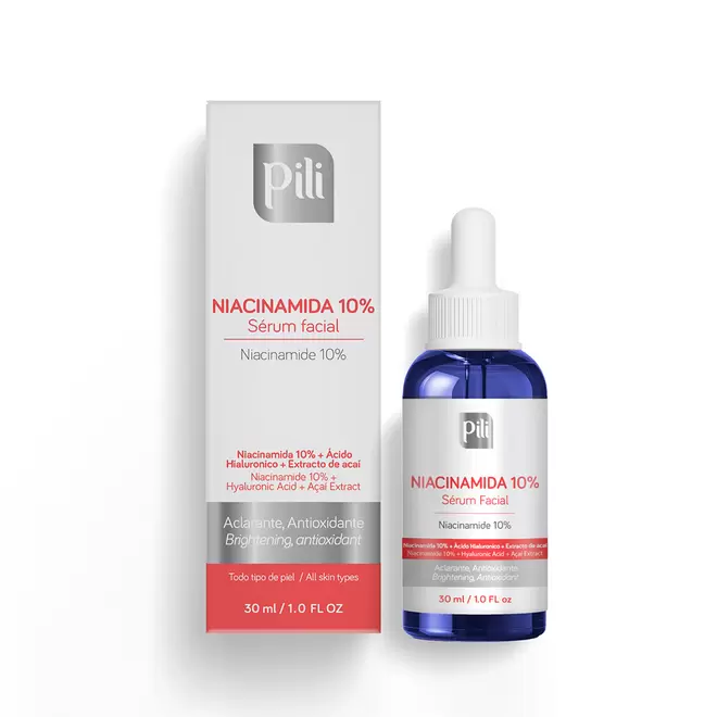 Serum Facial de Niacinamida 10% 30 mL Pili
