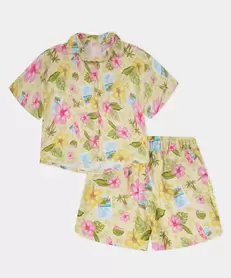 Conjunto Short Short Y Camisa Para Niña