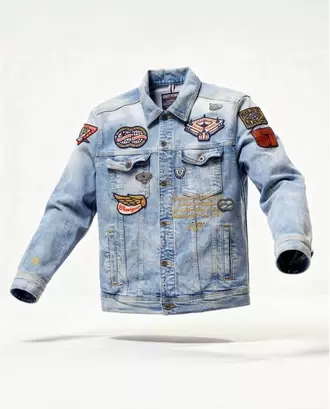 Chaqueta Trucker de Denim Mundialista
