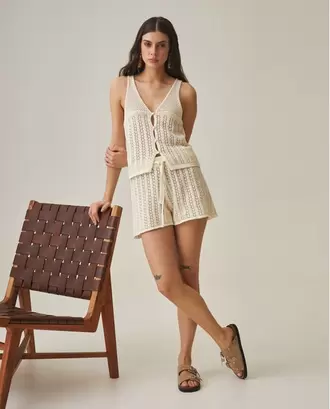 Chaleco Tejido para Mujer