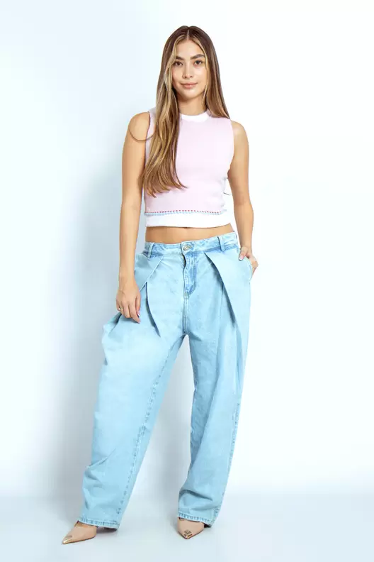 Jean Ballon Pliegues -716015