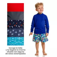 BUZO SWIMWEAR SURFISTA JUNIOR ZEAL ESTAMPADO