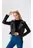 Chaqueta Para Mujer Negro Marca Ref. 6N408016