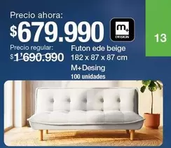 Futon Ede Beige