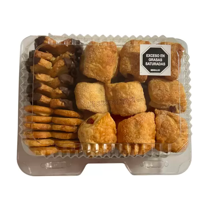 Alimentos Thearion Caja de Minihojaldres Variados 30 Unidades