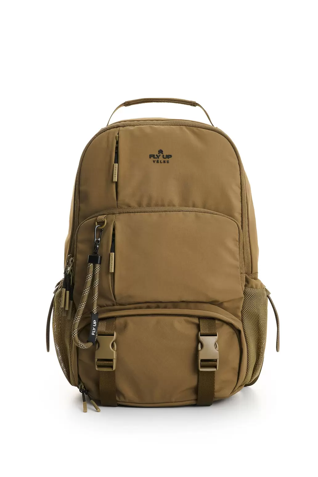 Morral de lona Hiker para hombre Fly Up Verde Oliva