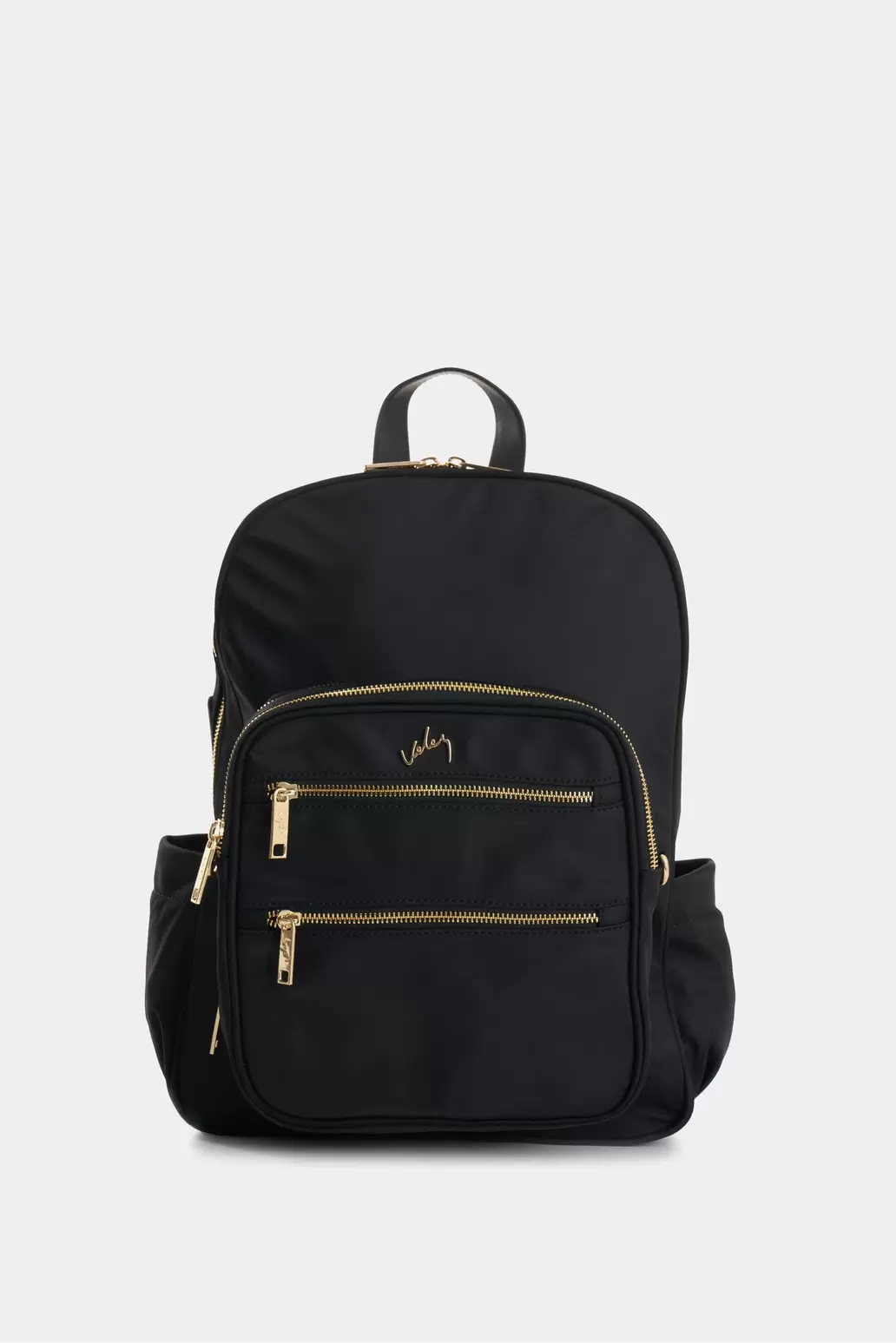 Morral Broni de lona para mujer versátil Negro