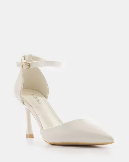 Tacón strap - 20859 - BLANCO HUESO