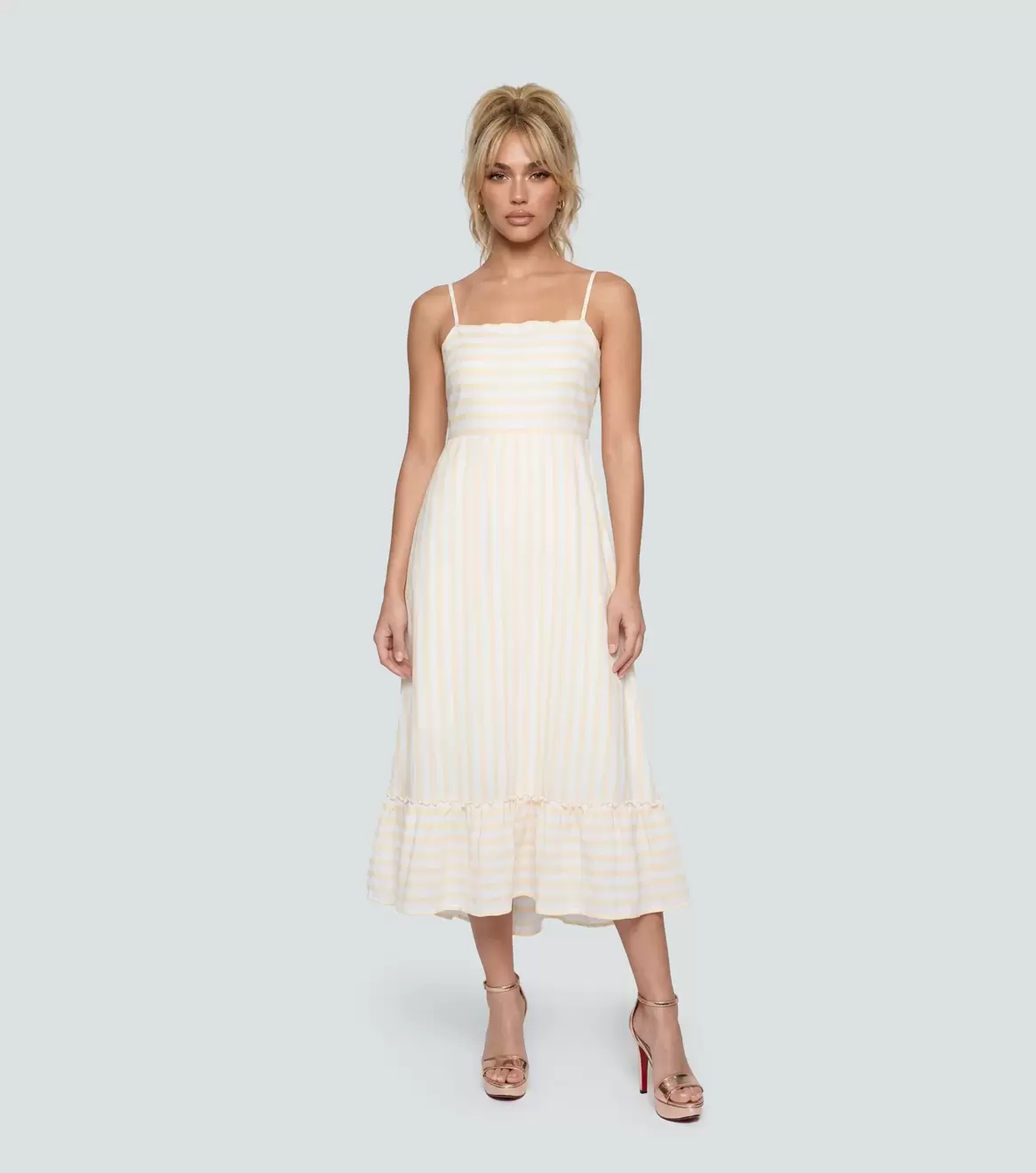 Vestido Midi Para Mujer Michelle Derek