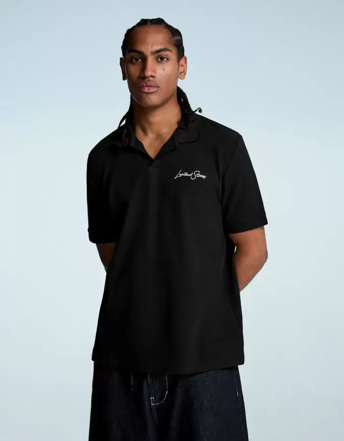 Polo manga corta bordado