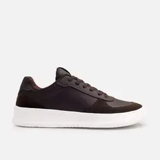 Tenis franco de textil para hombre - Café