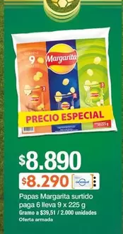 Margarita - Papas Surtido