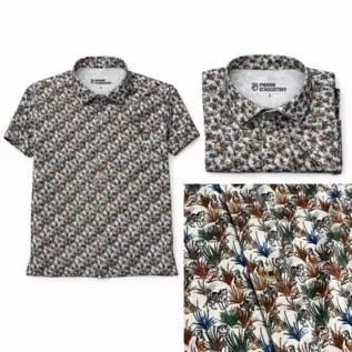 Camisa Barranquilla Selva (blanco)