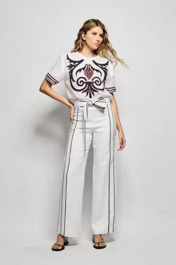 Blusa bordada argemiro sierra