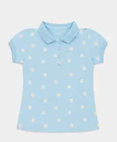 Camiseta Polo Para Bebé Niña