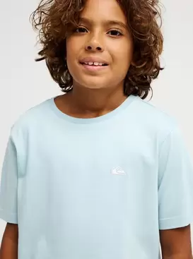 Basic Camiseta de manga corta Azul chicos 8-16