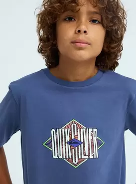 Losange Camiseta de manga corta Azul Chicos 8-16
