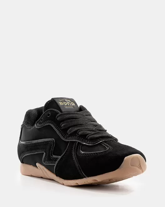 Tenis Retro Casual - 20421 - NEGRO