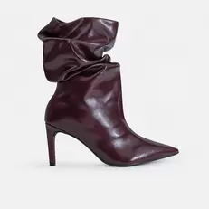 Bota tacon dawnae de sintético para mujer - Vino