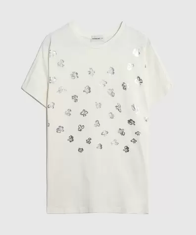Camiseta Manga Corta Cuello Redondo Mujer Curvy