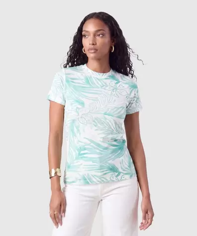 Camiseta Con Estampado Para Mujer